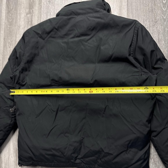 Polo Ralph Lauren Black Goose Down Insulated Snow Ski Hooded Jacket Men's Large - Picture 7 of 8